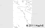 Blank Simple Map of Occidental Mindoro