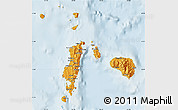 Political Map of Romblon, lighten