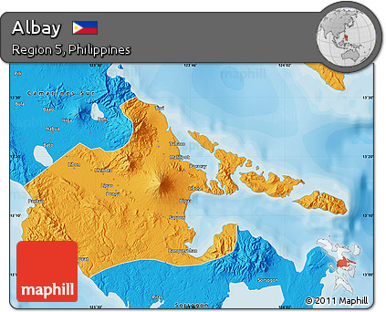 Political Map of Albay