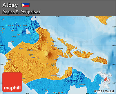 Political Map of Albay