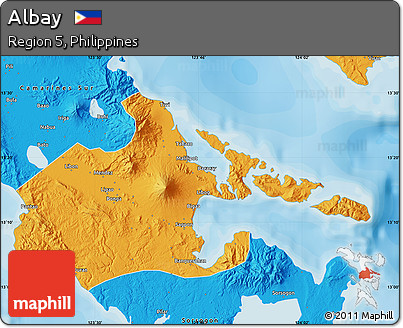 Political Map of Albay