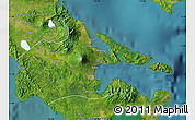 Satellite Map of Albay