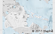 Silver Style Map of Albay