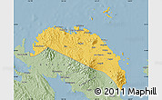 Savanna Style Map of Camarines Norte