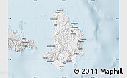 Silver Style Map of Catanduanes