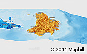 Political Panoramic Map of Catanduanes