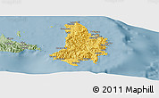 Savanna Style Panoramic Map of Catanduanes