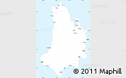 Classic Style Simple Map of Catanduanes