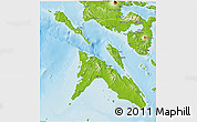 Physical 3D Map of Masbate