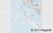 Silver Style 3D Map of Masbate
