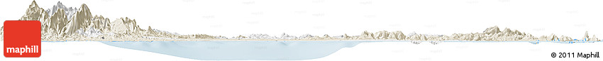 Classic Style Horizon Map of Capiz Classic Style Horizon Map of Capiz