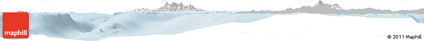 Gray Horizon Map of Region 6, single color outside