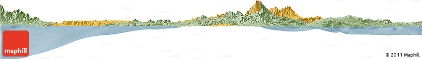 Savanna Style Horizon Map of Negros Occidental