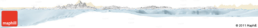 Classic Style Horizon Map of Region 7, single color outside