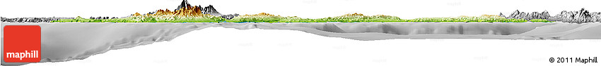 Physical Horizon Map of Region 7, desaturated