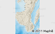 Shaded Relief Map of Negros Oriental