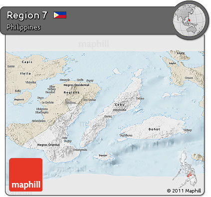 Classic Style Panoramic Map of Region 7