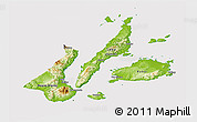 Physical Panoramic Map of Region 7, cropped outside