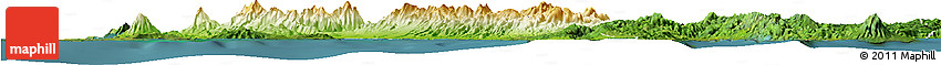 Physical Horizon Map of Leyte, satellite outside