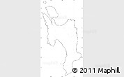 Blank Simple Map of Leyte, cropped outside, no labels