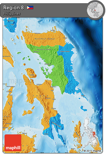 Political Map of Region 8