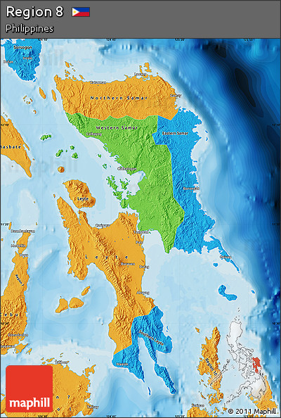 Political Map of Region 8