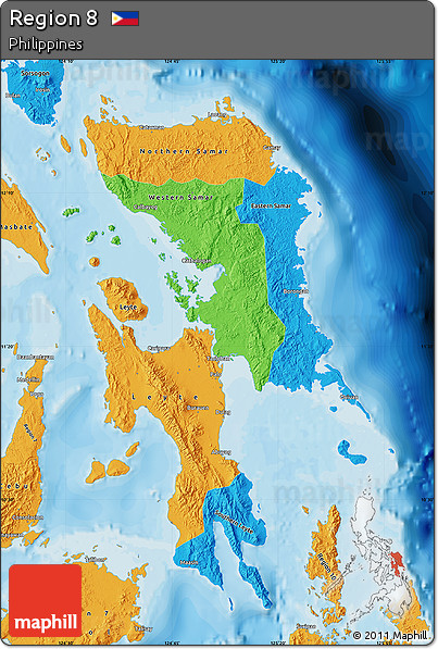 Political Map of Region 8