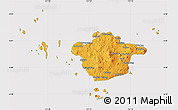 Political Map of Basilan, cropped outside