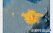 Political Map of Basilan, darken