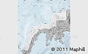 Gray Map of Zamboanga Del Norte