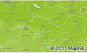 Physical 3D Map of Glogow