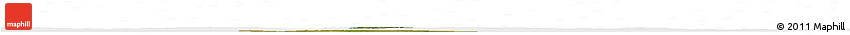Satellite Horizon Map of Glogow, single color outside