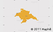 Political Map of Glogow, cropped outside