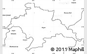 Blank Simple Map of Glogow