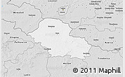 Silver Style 3D Map of Gora