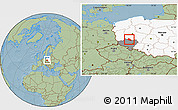 Savanna Style Location Map of Gora, highlighted country, highlighted parent region, hill shading