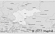 Silver Style 3D Map of Jawor