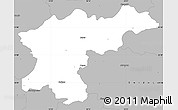 Gray Simple Map of Jawor