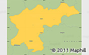 Savanna Style Simple Map of Jawor