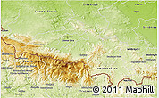 Physical 3D Map of Jelenia Gora I
