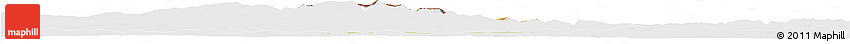 Physical Horizon Map of Jelenia Gora I, cropped outside