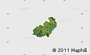 Satellite Map of Jelenia Gora I, single color outside