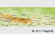 Physical Panoramic Map of Jelenia Gora I