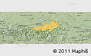 Savanna Style Panoramic Map of Jelenia Gora I