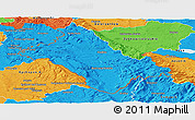 Political Panoramic Map of Klodzko