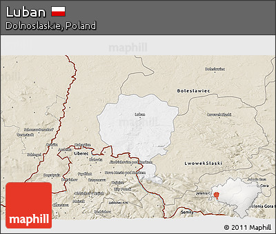 Classic Style 3D Map of Luban
