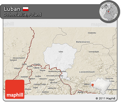 Classic Style 3D Map of Luban