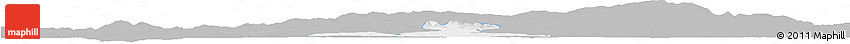 Gray Horizon Map of Luban, single color outside