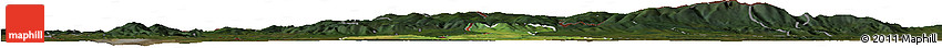 Satellite Horizon Map of Luban, darken