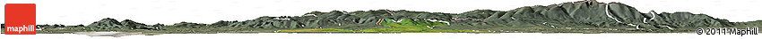 Satellite Horizon Map of Luban, semi-desaturated